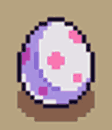 pixel art egg monster 01