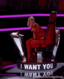 #omg GIF - The Voice Gwen Stefani Blind Audition GIFs
