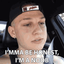 Imma Be Honest Im A Noob Connerbobay GIF - Imma Be Honest Im A Noob Connerbobay Im Just Starting GIFs