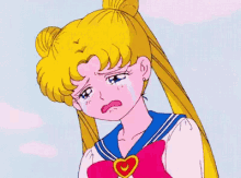 Not Doing Hot GIF - Sailor Moon Crying Sad GIFs