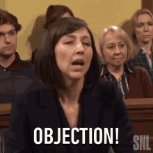Objection Lawyer GIF - Objection Lawyer Saturday Night Live GIFs
