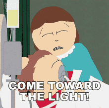 Come Toward The Light Liane Cartman GIF - Come Toward The Light Liane Cartman Eric Cartman GIFs