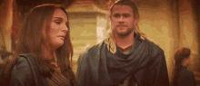 Cute Chris Hemsworth GIF - Cute Chris Hemsworth Thor And Jane GIFs