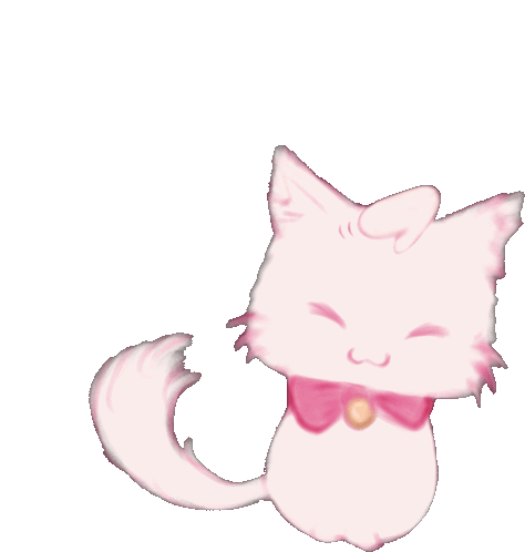 Cute Cat White Sticker - Cute Cat White - Discover & Share GIFs