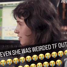 Clairo Claire Cottrill GIF - Clairo Claire Cottrill Weirded Tf Out GIFs