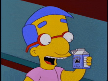 Milhouse The Simpsons GIF