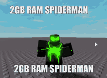 2gb Spiderman GIF - 2gb Spiderman Roblox GIFs
