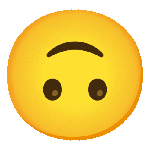 Emoji Png Emoji Upside Down Sticker - Emoji Png Emoji Upside Down Emoji Stickers