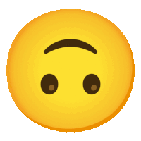 Emoji Png Emoji Upside Down Sticker - Emoji Png Emoji Upside Down Emoji Stickers