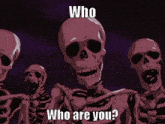 Berserk Berserk Skeletons GIF - Berserk Berserk Skeletons Who Are You GIFs