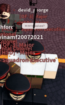 a screenshot of a video game with the name devid george at the top of the screen