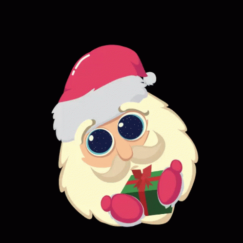 Cute Santa GIF - Cute Santa Merry Christmas - Discover & Share GIFs