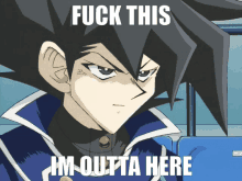 The Chazz Fuck This Shit GIF - The Chazz Fuck This Shit Yugioh GIFs