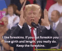 Trump Donald Trump GIF - Trump Donald Trump Foreskin GIFs
