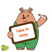 Take Care Of Yourself Take It Easy Sticker - Take Care Of Yourself Take It Easy Easy Stickers