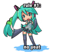 Rule Rule1 GIF - Rule Rule1 Miku GIFs
