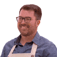 Smile Andrew Sticker - Smile Andrew The Great Canadian Baking Show Stickers