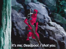 Deadpool Its Me Deadpool GIF - Deadpool Its Me Deadpool I Shot You GIFs