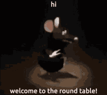 Round Table The Round Table GIF - Round Table The Round Table Dancing Rat GIFs