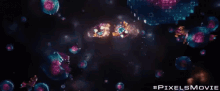 Sky Blast GIF - Pixels Pacman Explode GIFs