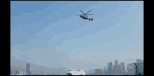 Helicopter Up In The Sky GIF - Helicopter Up In The Sky Taking Off GIFs