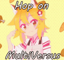 Hop On Multiversus Fox Girl GIF