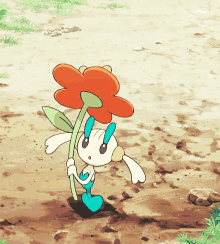 Pokemon Flower GIF - Pokemon Flower Umbrella GIFs