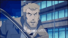 Middle Finger Constantine GIF - Middle Finger Constantine Piss Off GIFs