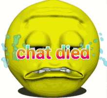 Chat Died Dead Chat GIF - Chat Died Dead Chat Dead GIFs