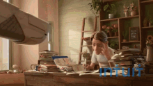 Intuit Giant Intuit Giant Paperwork GIF - Intuit Giant Intuit Giant Paperwork Paperwork GIFs