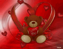 I Love You Heart GIF - I Love You Heart Bear GIFs
