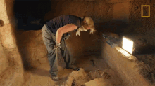 Looking At The Soil Lost Treasures Of Egypt GIF - Looking At The Soil Lost Treasures Of Egypt Examining The Soil GIFs