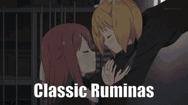 Anime Kissing 498 X 280 Gif GIF