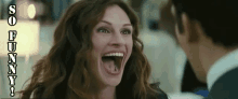So Funny GIF - Julia Roberts Laugh Laughing GIFs