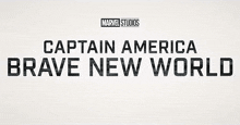 Captain America Brave New World Logo GIF
