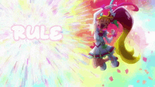 Tropical Rouge Precure Cure Summer GIF - Tropical Rouge Precure Cure Summer Discord Rule GIFs