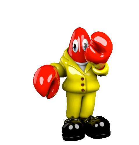 Rumba Lobster Sticker - Rumba Lobster Yellow Stickers