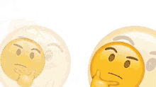 Think Emoji Thinking GIF - Think Emoji Thinking Meme GIFs