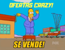 Ofertas Crazy The Simpsons GIF - Ofertas Crazy The Simpsons Homer Simpson GIFs