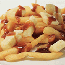 poutine canadian canada food fries