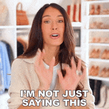 I'M Not Just Saying This Shea Whitney GIF - I'M Not Just Saying This Shea Whitney I'M Not Kidding GIFs