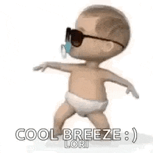 Cool Breeze Baby GIF