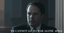 We Cannot Go To War Alone The Crown GIF