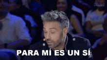 Para Mi Es Un Si Dani Martinez GIF - Para Mi Es Un Si Dani Martinez Got Talent España GIFs