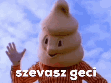 Waving Szevasz GIF