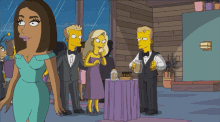 The Simpsons Party GIF - The Simpsons Party Restaurant GIFs