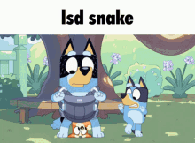 Lsd Snake GIF - Lsd Snake Bluey GIFs