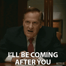 I'Ll Be Coming After You Charlie Croker GIF