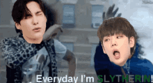Everyday Im Slytherin Kpop GIF - Everyday Im Slytherin Kpop Ace GIFs