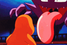 haunter charmander pokemon lick